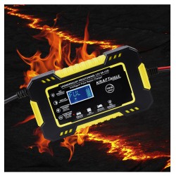 Automatyczny prostownik akumulatorowy LCD 12V / 6A KD1290