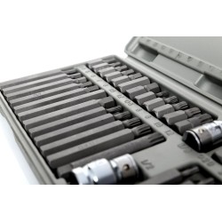Komplet Bitów specjalnych KD10219 HEX, TORX, SPLINE 40cz.