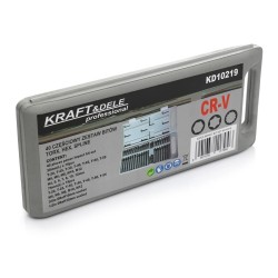 Komplet Bitów specjalnych KD10219 HEX, TORX, SPLINE 40cz.