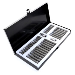 Komplet Bitów TORX, HEX, SPLINE 40el. KD10220