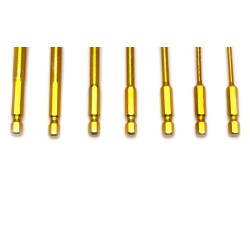 Wiertła do szkła z węglika wolframu 7szt. KD11250