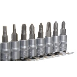 Zestaw Bitów 1/4"  11cz. KD10240