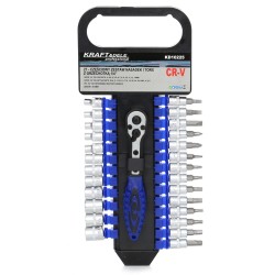 Zestaw Nasadek z Grzechotką 1/4" KD10225 27el.