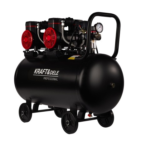 Kompresor bezolejowy 100L / 1450W x 2  KD1392