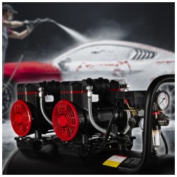 Kompresor bezolejowy 100L / 1450W x 2  KD1392