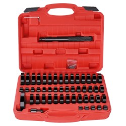 Zestaw do demontażu łożysk, tulei, sworzni 52el. KD10699