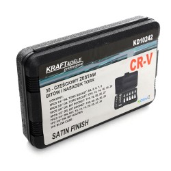 Zestaw Bitów i Nasadek Torx 30cz. KD10242