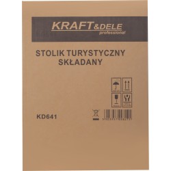 STÓŁ WARSZTATOWY / STOLIK TURYSTYCZNY 80x60 cm KD641