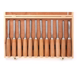 KOMPLET DŁUT RZEŹBIARSKICH 12 EL. KD11775