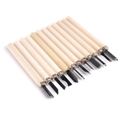 KOMPLET DŁUT RZEŹBIARSKICH 12 EL. KD11774