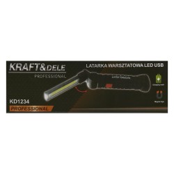 LATARKA WARSZTATOWA LED USB KD1234
