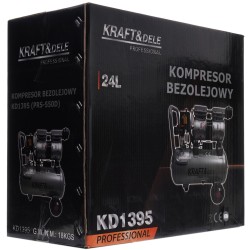 Kompresor bezolejowy 24L 1200W KD1395