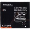 Kompresor bezolejowy 24L 1200W KD1395