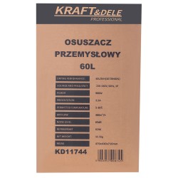 OSUSZACZ PRZEMYSŁOWY 60L 900W KD11744