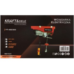 Wyciągarka Elektryczna Linowa 800kg KD1526