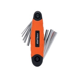 ZESTAW  IMBUSÓW SKŁADANYCH 8 EL. HEX KD11934