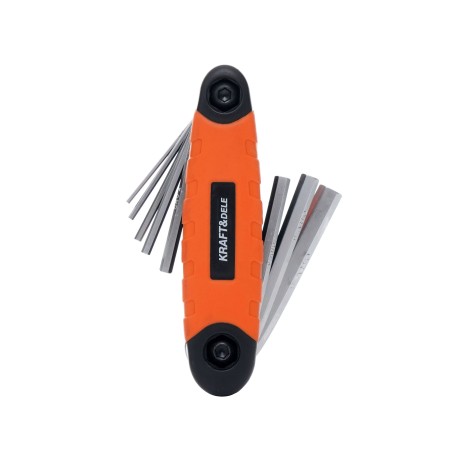 ZESTAW  IMBUSÓW SKŁADANYCH 8 EL. HEX KD11934