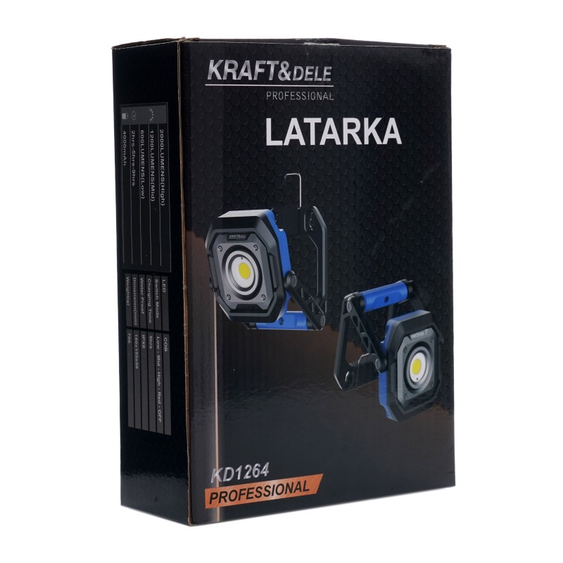 LATARKA WARSZTATOWA 2000 Lm USB-C  KD1264