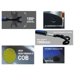 LATARKA LED PO MASKĘ - 1000 Lm KD1260