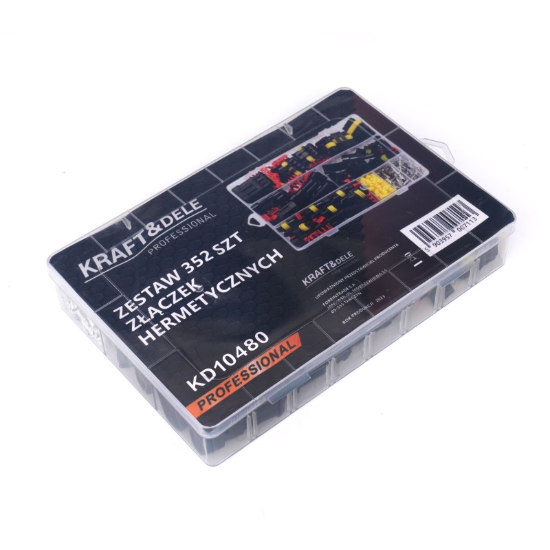 Zestaw złączek hermetycznych 352 el. KD10480