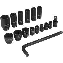 NASADKI UDAROWE 1/2" 16 szt. KD11762