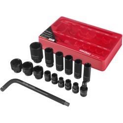 NASADKI UDAROWE 1/2" 16 szt. KD11762