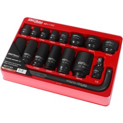 NASADKI UDAROWE 1/2" 16 szt. KD11762