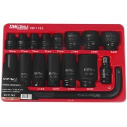 NASADKI UDAROWE 1/2" 16 szt. KD11762