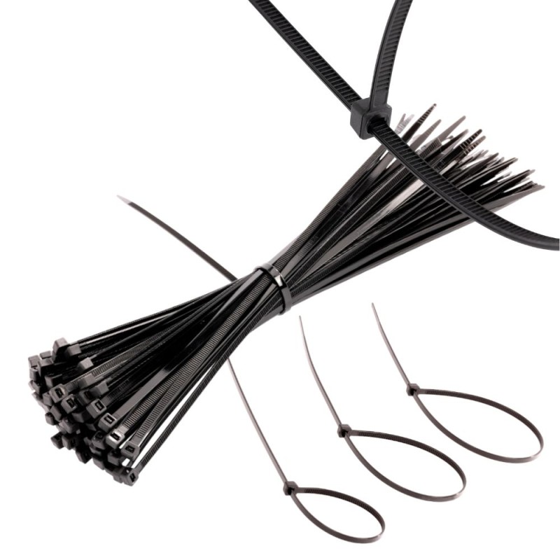 OPASKI ZACISKOWE NYLONOWE 2,5x100mm 100szt. KD10862