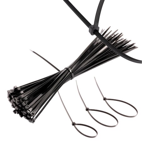 OPASKI ZACISKOWE NYLONOWE 2,5x100mm 100szt. KD10862