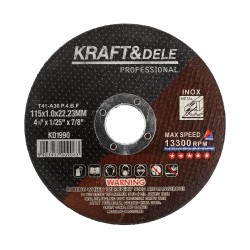Tarcza do metalu 115x1.0x22,23 mm KD1990
