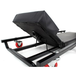 Leżak warsztatowy, leżanka z regujacją KD377