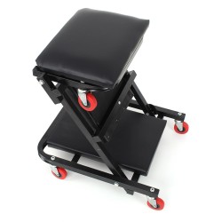 Leżak warsztatowy, siedzisko KD378 składane  Leżanka