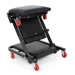 Leżak warsztatowy, siedzisko KD378 składane  Leżanka