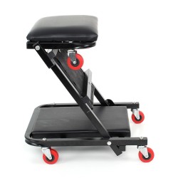 Leżak warsztatowy, siedzisko KD378 składane  Leżanka