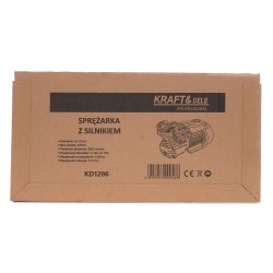 Sprężarka powietrza z silnikiem elektrycznym 530 l/min KD1296