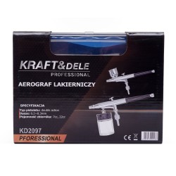 AEROGRAF LAKIERNICZY PRECYZYJNY 0,2mm, 0,3mm, 0,5mm KD2097