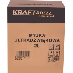 Myjka ultradźwiękowa 2L KD500