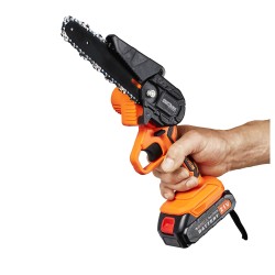 PIŁA ŁAŃCUCHOWA AKUMULATOROWA MINI KD10626 MOCNA PIŁA PILARKA