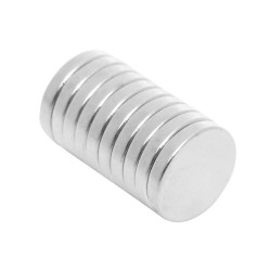 Magnes neodynowy walcowy  9 mm 10szt. KD11835
