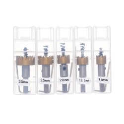 Otwornice widiowe do metalu / drewna/ stali  5 el. KD10870