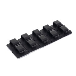 Uchwyt / Klips / Otganizer do kabli 5mm - 10 szt. KD10085