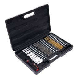 Zestaw szczotek do czyszczenia gniazd wtryskiwaczy 38 el. KD10047