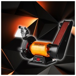 SZLIFIERKA STOŁOWA / TAŚMOWA 1800W  150x20 mm KD568