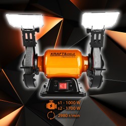 SZLIFIERKA STOŁOWA 1700W 150x20x12,7 mm KD565