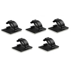 Klipsy montażowe do kabli 19x14mm 5szt.  KD10083