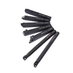 Komplet noży tokarskich składanych z wymienną płytką - 21 elementów KD1061