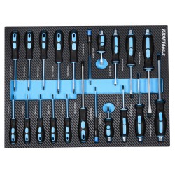 SZAFKA NARZĘDZIOWA 501 ELEMENTÓW KD1062