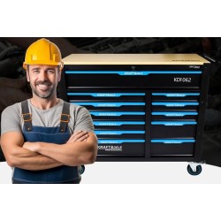 SZAFKA NARZĘDZIOWA 501 ELEMENTÓW KD1062