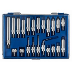 CZUJNIK ZEGAROWY + STATYW MAGNETYCZNY 0-10mm + KOŃCÓWKI KD11291